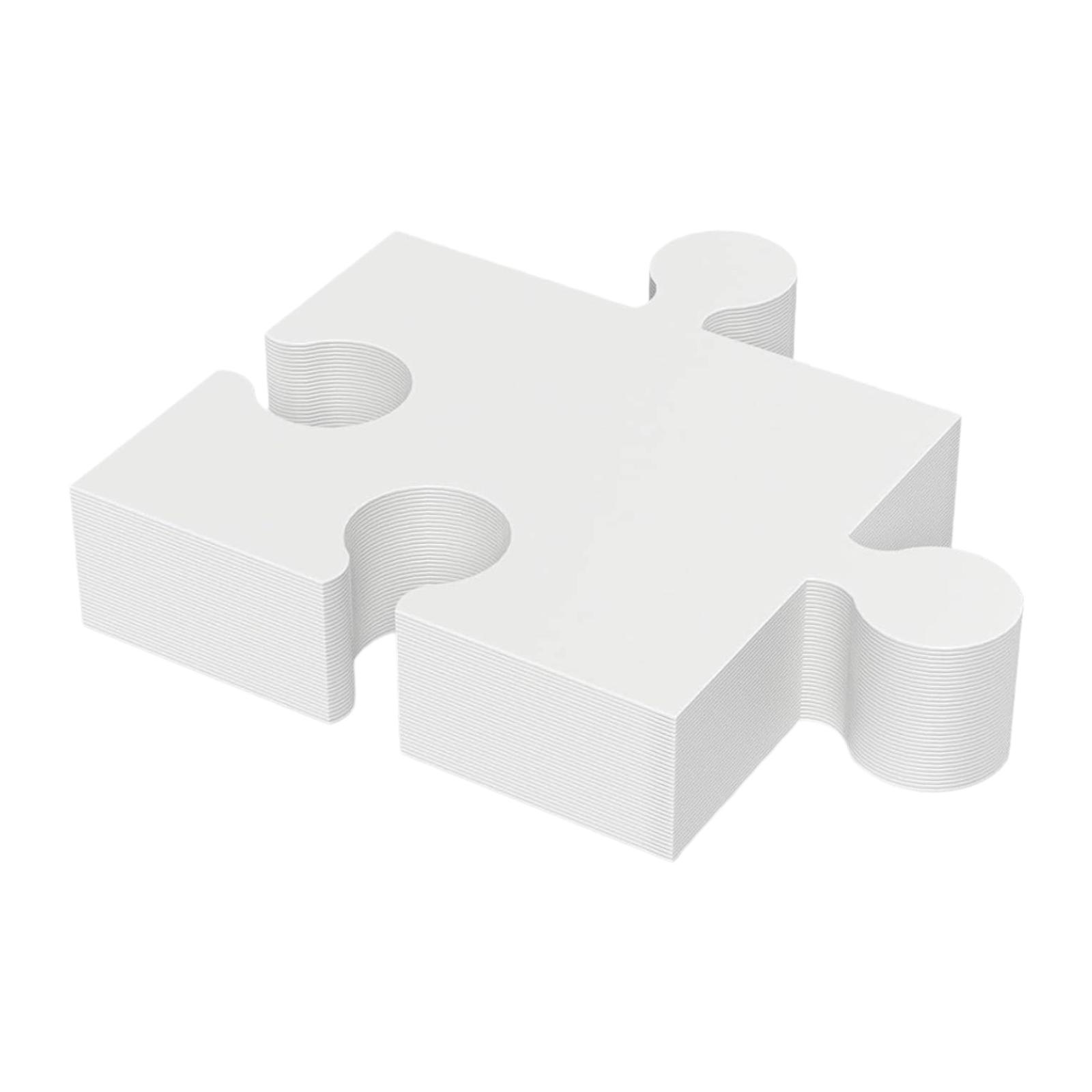 30 szt. Elementów Puzzle do Ma – Puzzle Blank White recenzja i cena